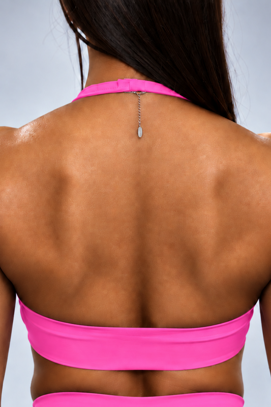 SYNQ Seamless Sports Bra - Hot Pink