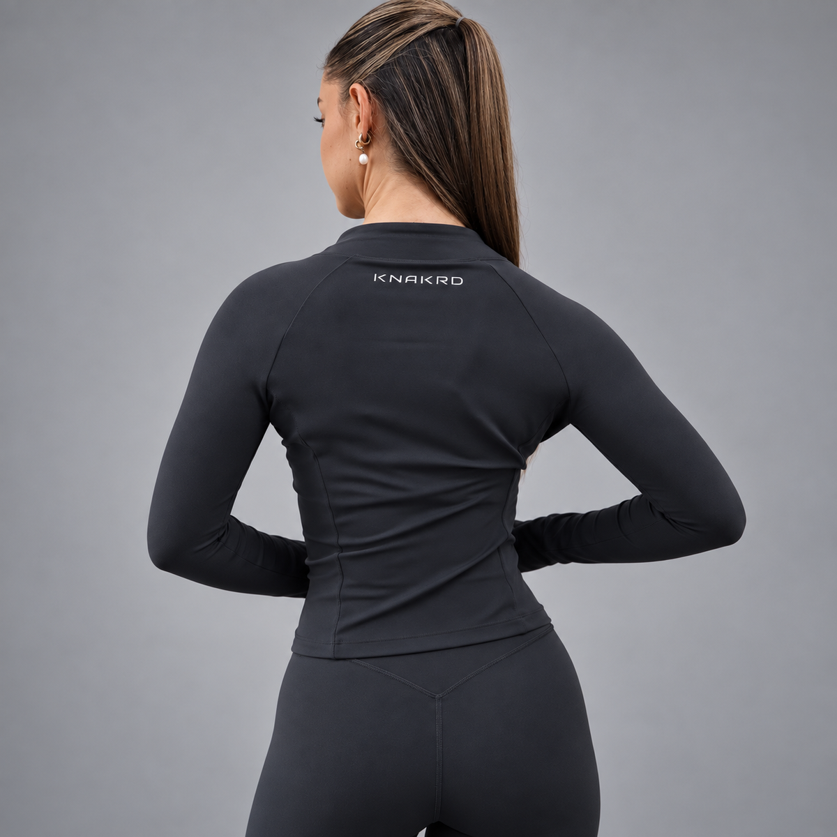 FLUX Fitted Zip Gym Jacket - FLUX Fitted Zip Gym Jacket