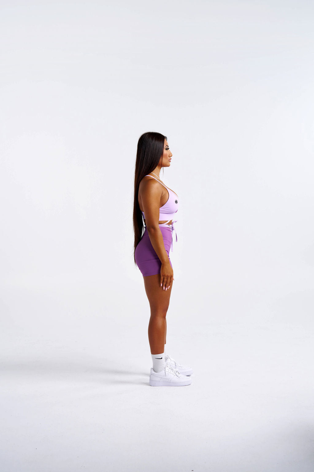 VIVID Bra + Shorts Set - Ultraviolet Crush Purple
