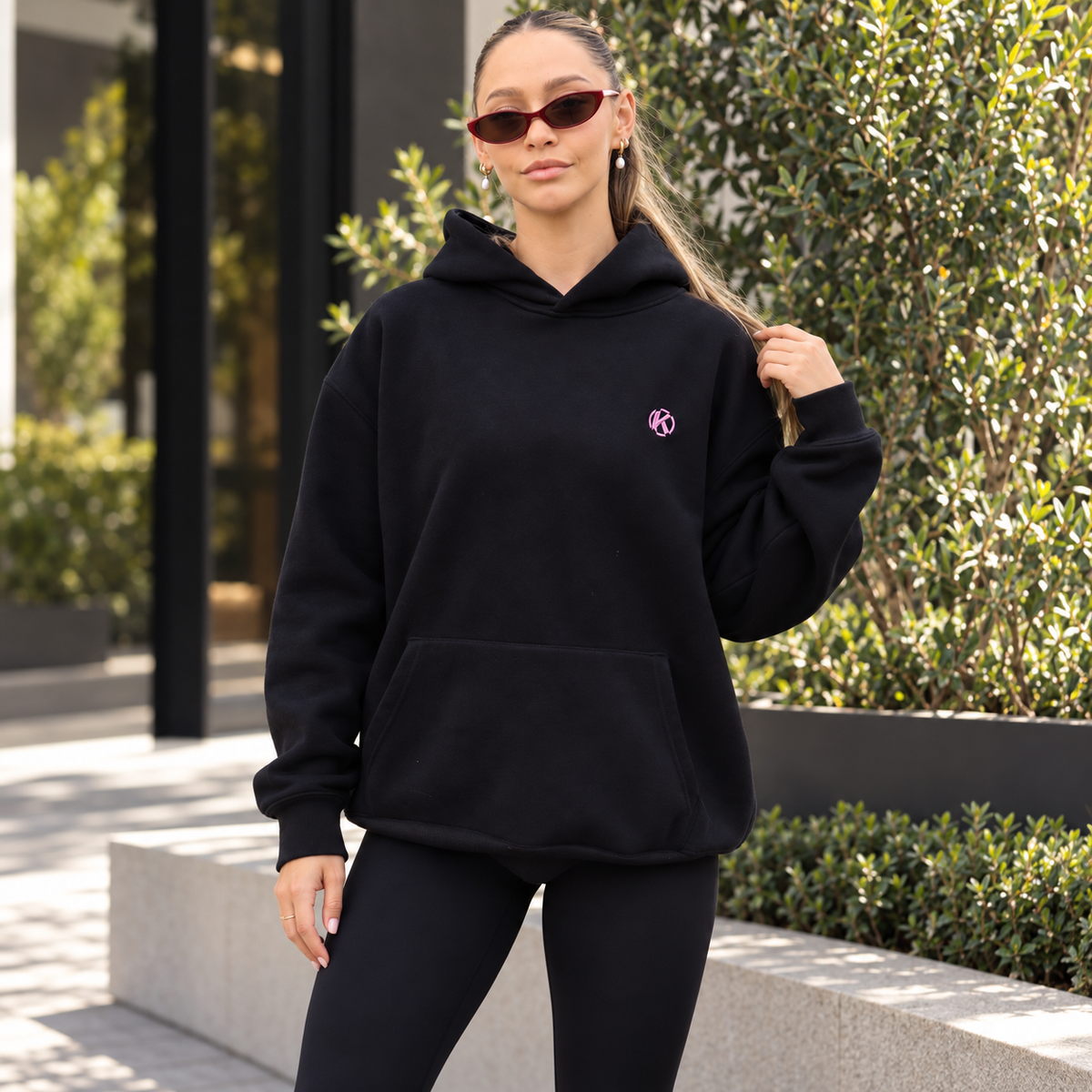 Women's Fitted Gym As One Hoodie - Women's Fitted Gym As One Hoodie