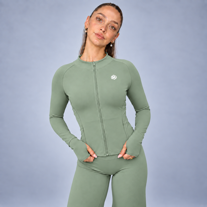 FLUX Fitted Zip Gym Jacket - FLUX Fitted Zip Gym Jacket