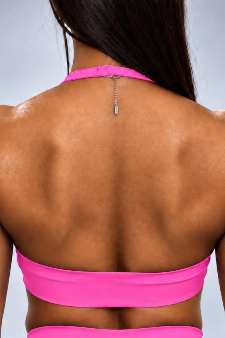 SYNQ Seamless Sports Bra - Hot Pink