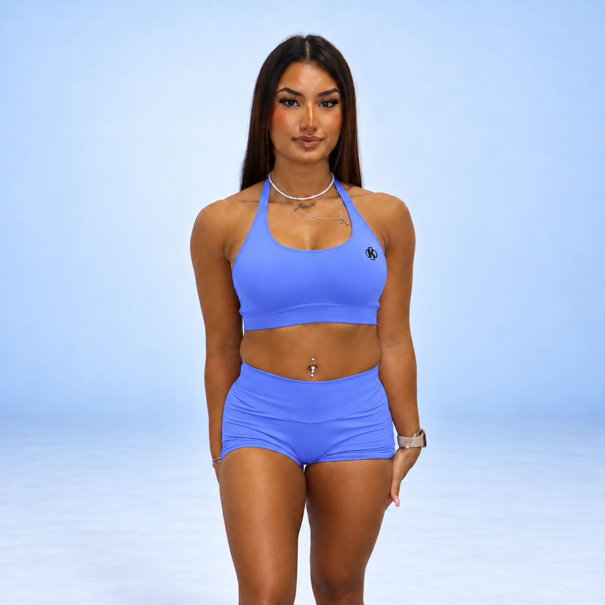 SYNQ Bra + Sculpt Shorts Set - Royal Purple