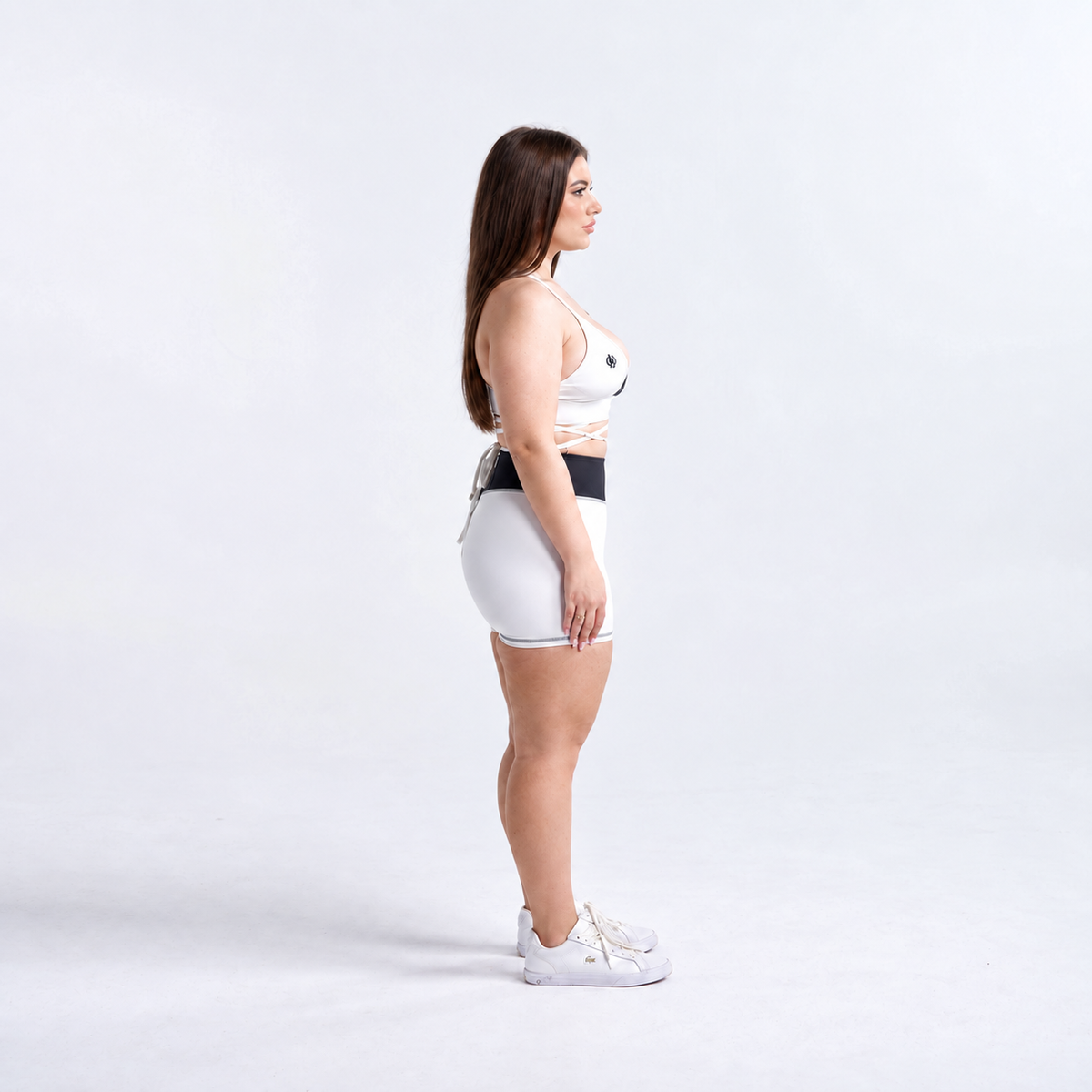 VIVID Bra + Shorts Set - Monochrome Mood Black