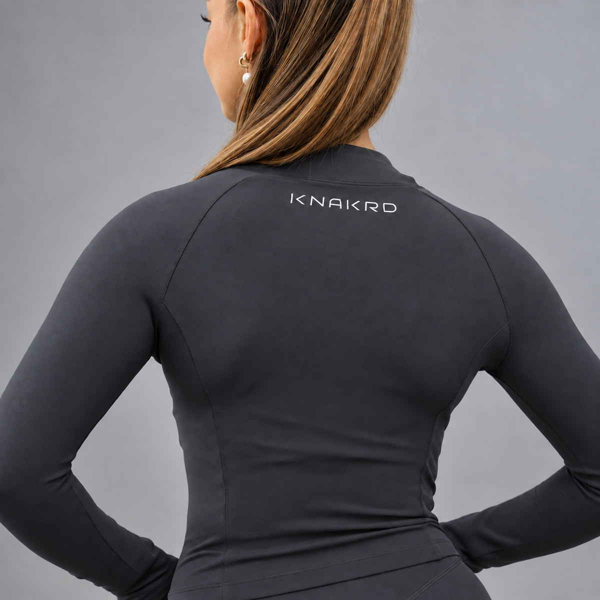 FLUX Fitted Zip Gym Jacket - FLUX Fitted Zip Gym Jacket