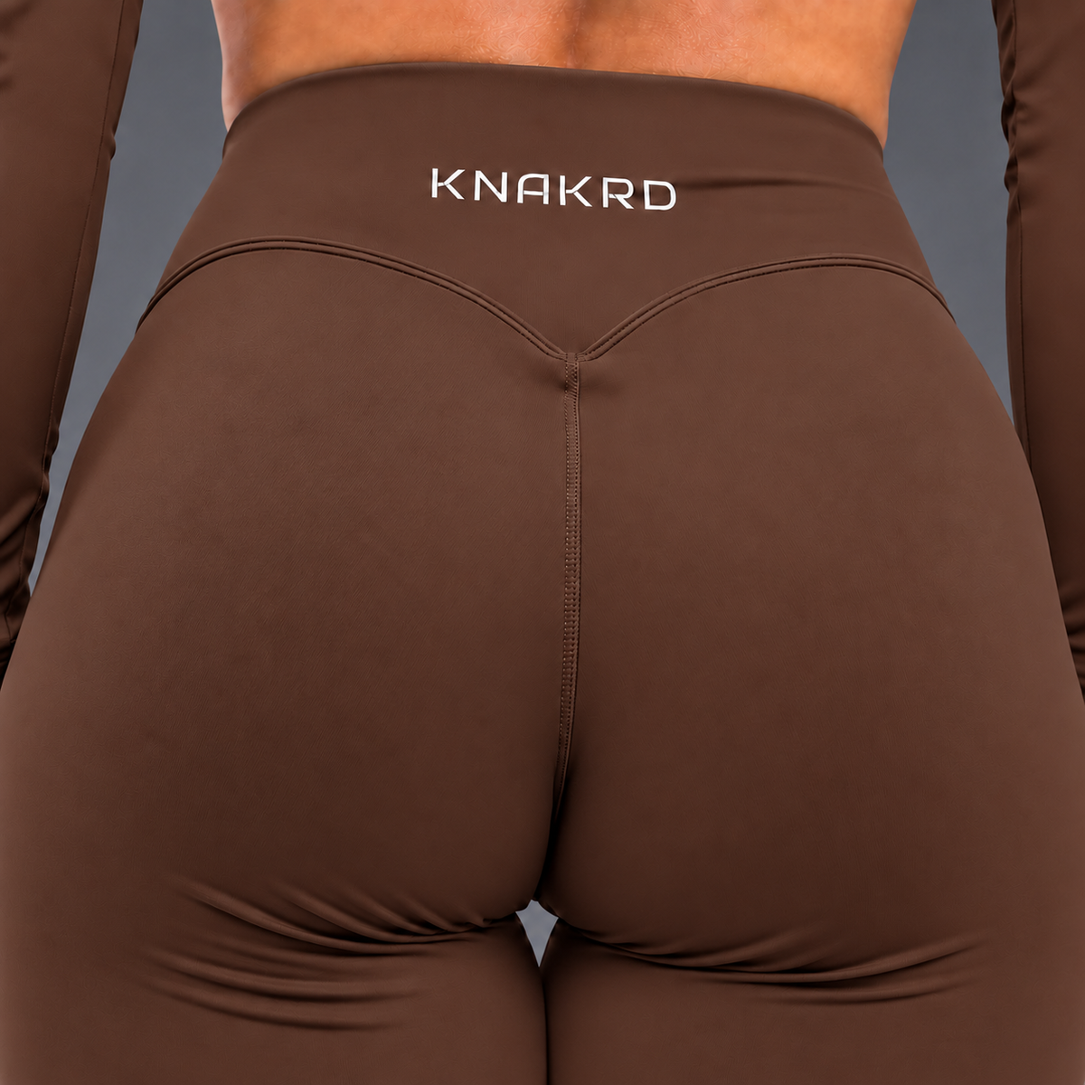 FLUX Long Sleeve & Flared Leggings Set - Mocha Brown