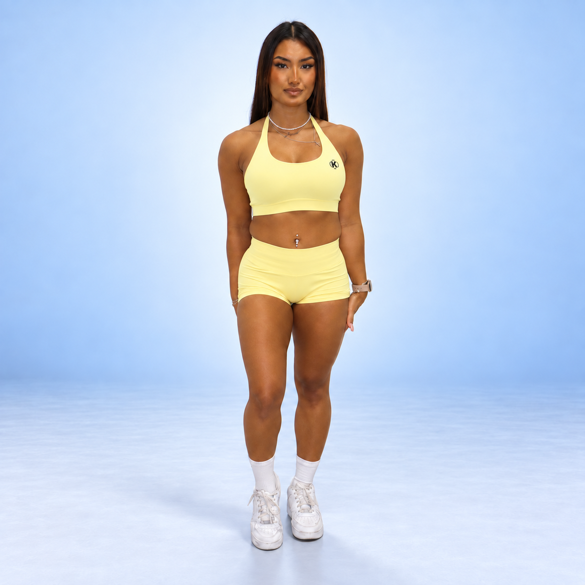 SYNQ Seamless Sports Bra - Butter Yellow
