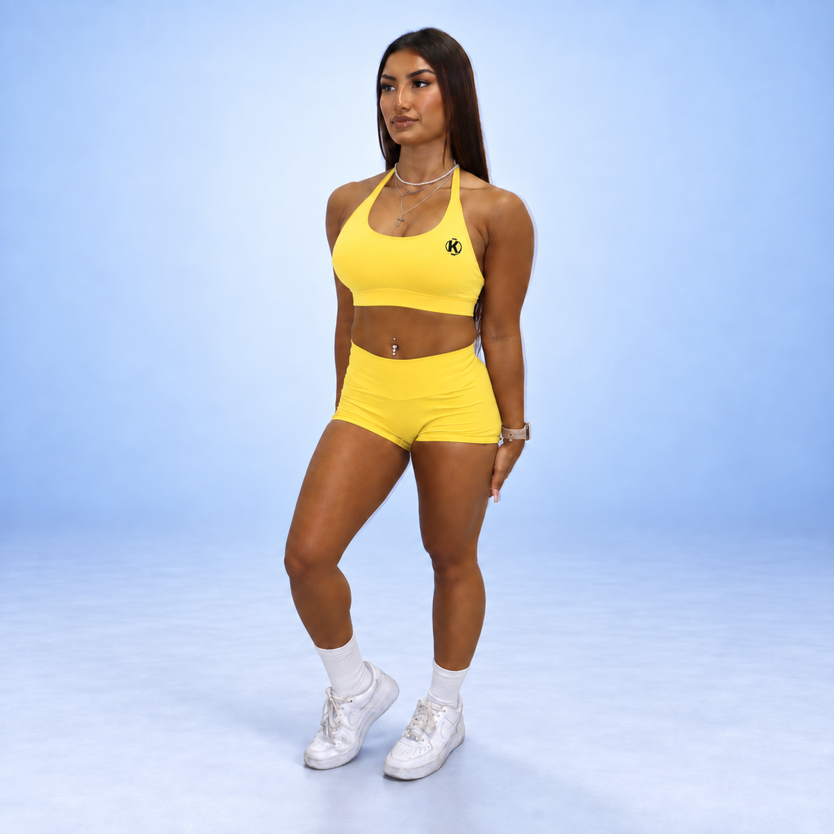 SYNQ Seamless Sports Bra - Solar Yellow