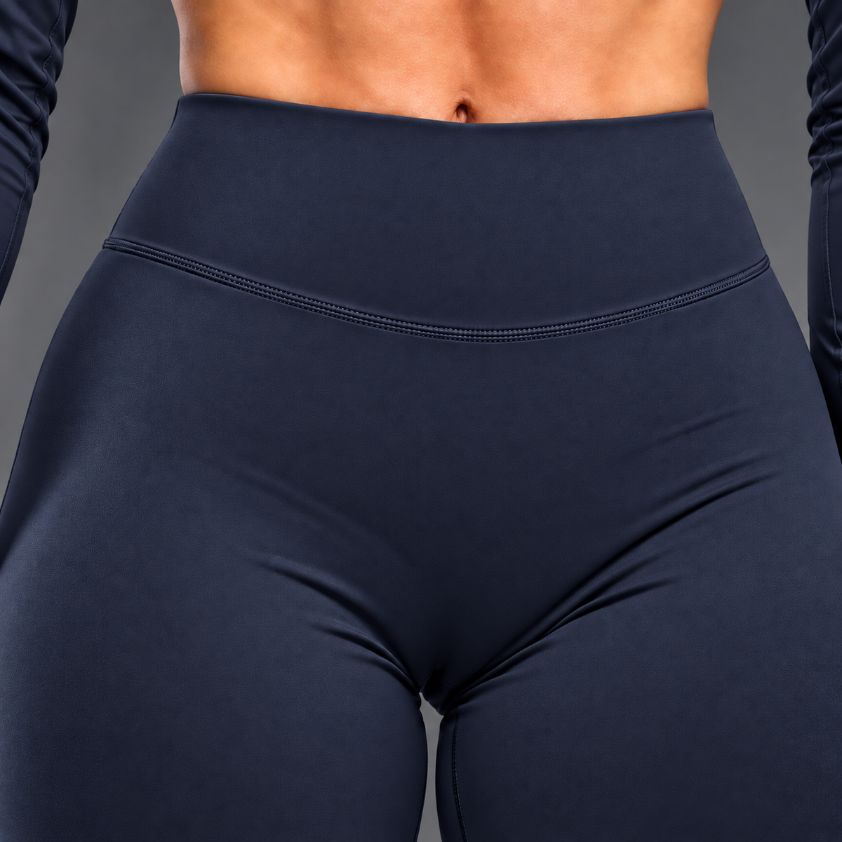 FLUX Zip Jacket & Leggings Set - Marine Navy