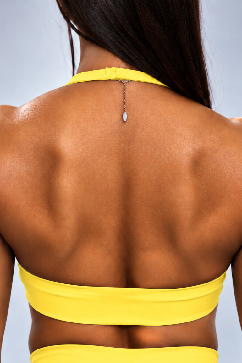 SYNQ Seamless Sports Bra - Solar Yellow