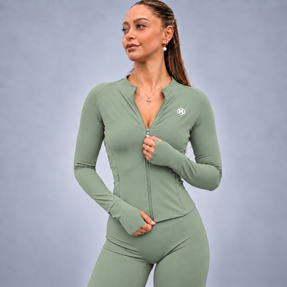 FLUX Fitted Zip Gym Jacket - FLUX Fitted Zip Gym Jacket