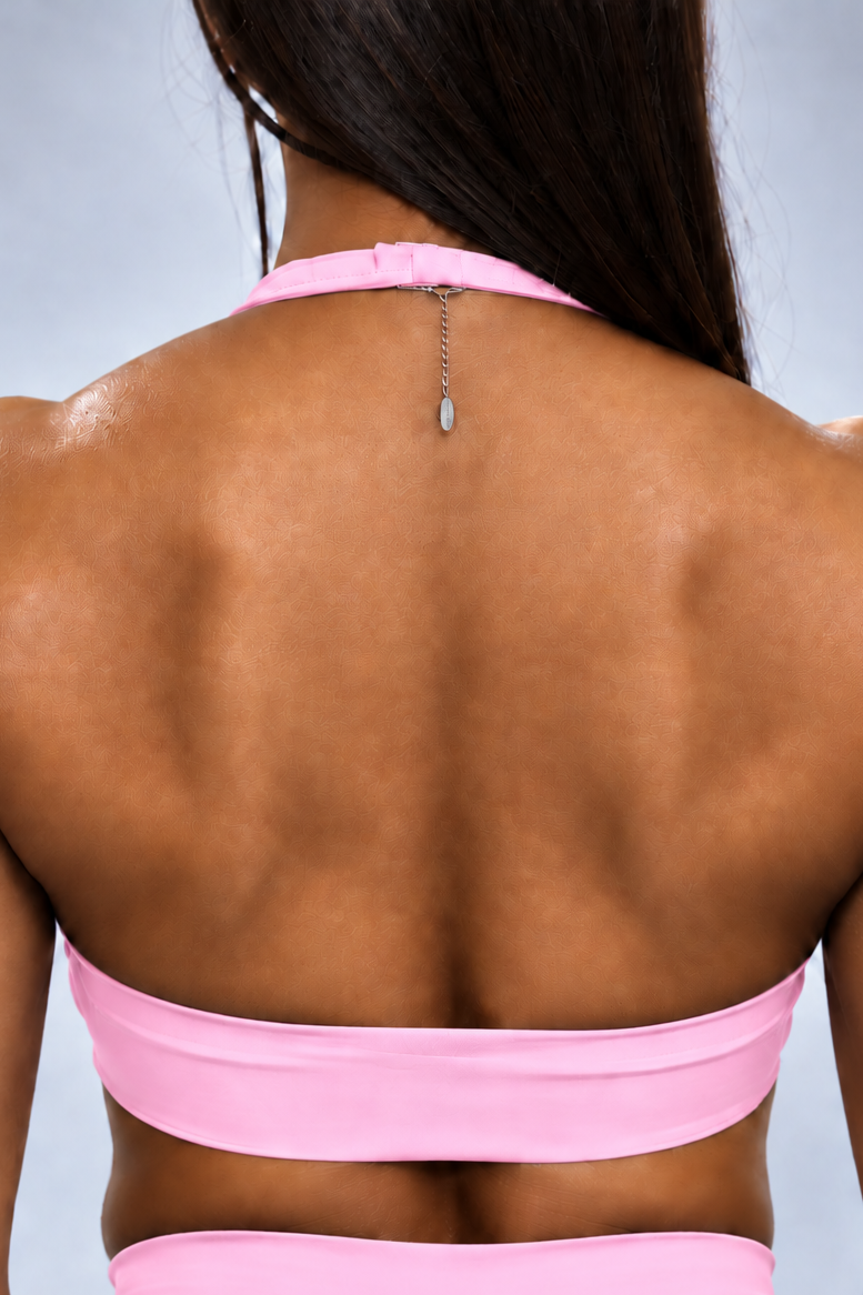 SYNQ Seamless Sports Bra - Blush Pink