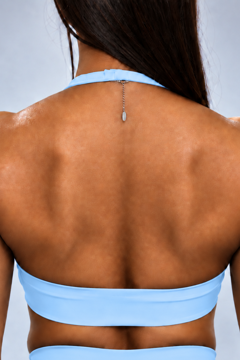 SYNQ Seamless Sports Bra - Sky Blue