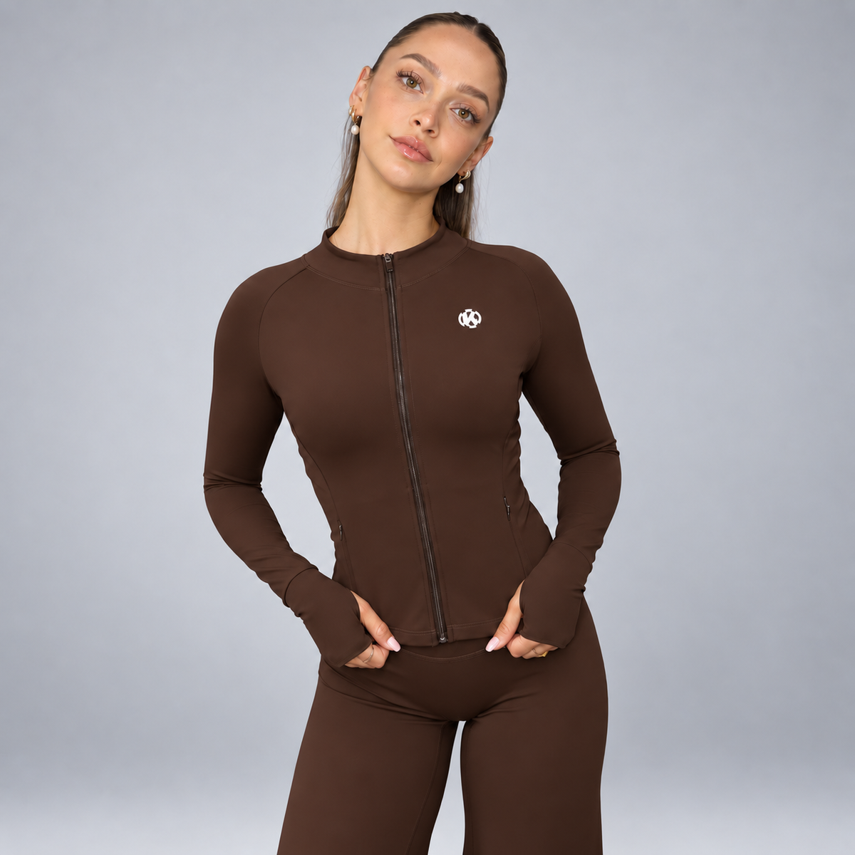 FLUX Fitted Zip Gym Jacket - FLUX Fitted Zip Gym Jacket