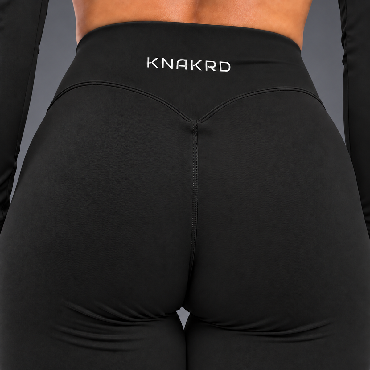 FLUX Long Sleeve & Flared Leggings Set - Onyx Black