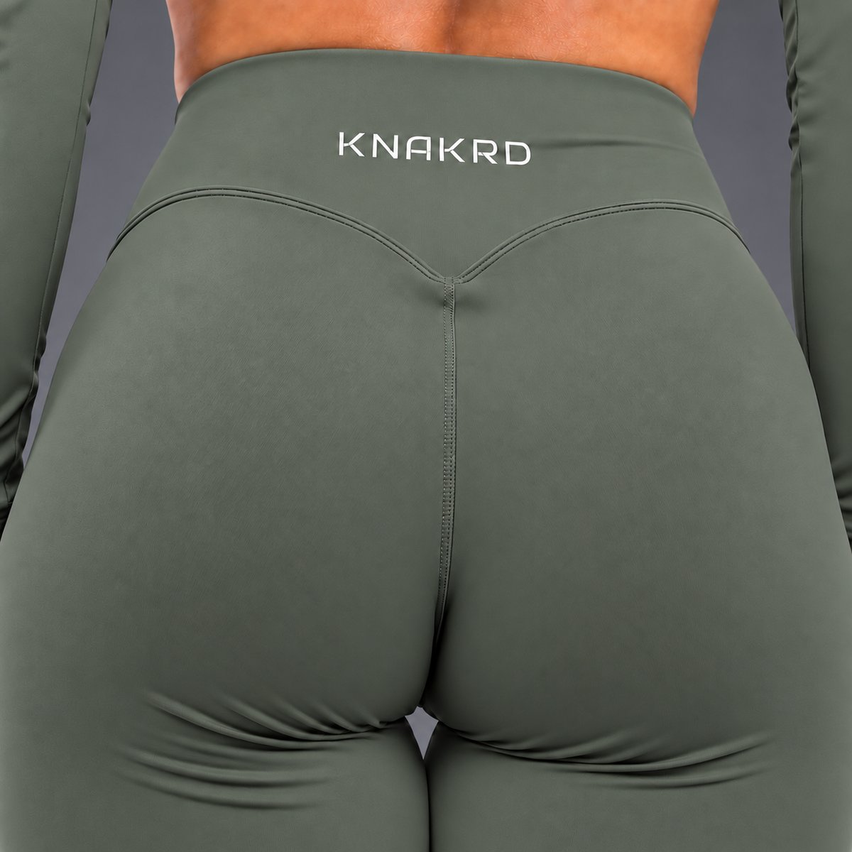 FLUX Long Sleeve & Flared Leggings Set - Matcha Green