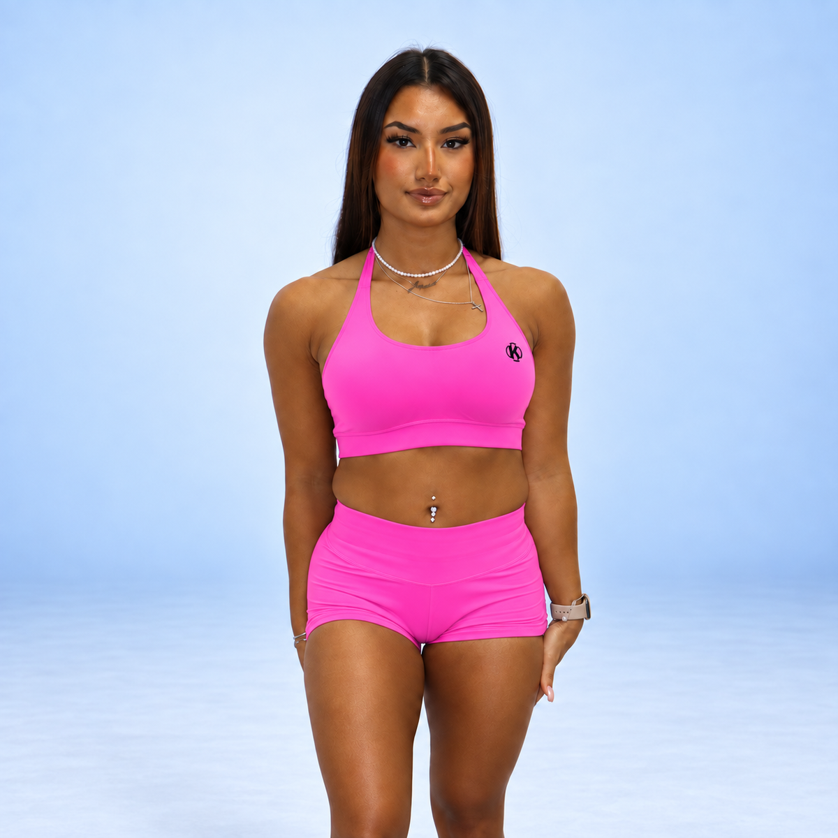 SYNQ Sculpt Shorts - Hot Pink