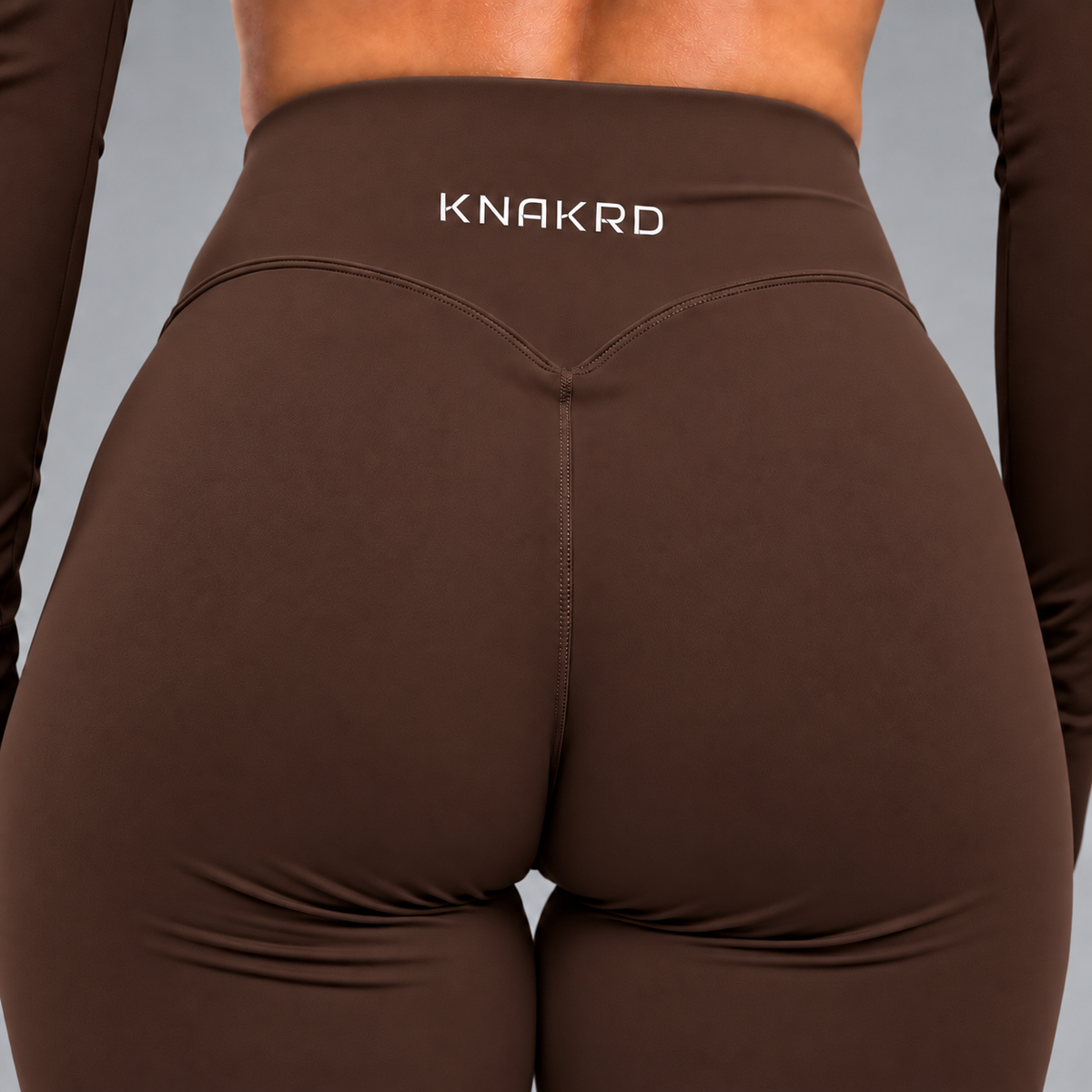 FLUX Zip Jacket & Leggings Set - Mocha Brown