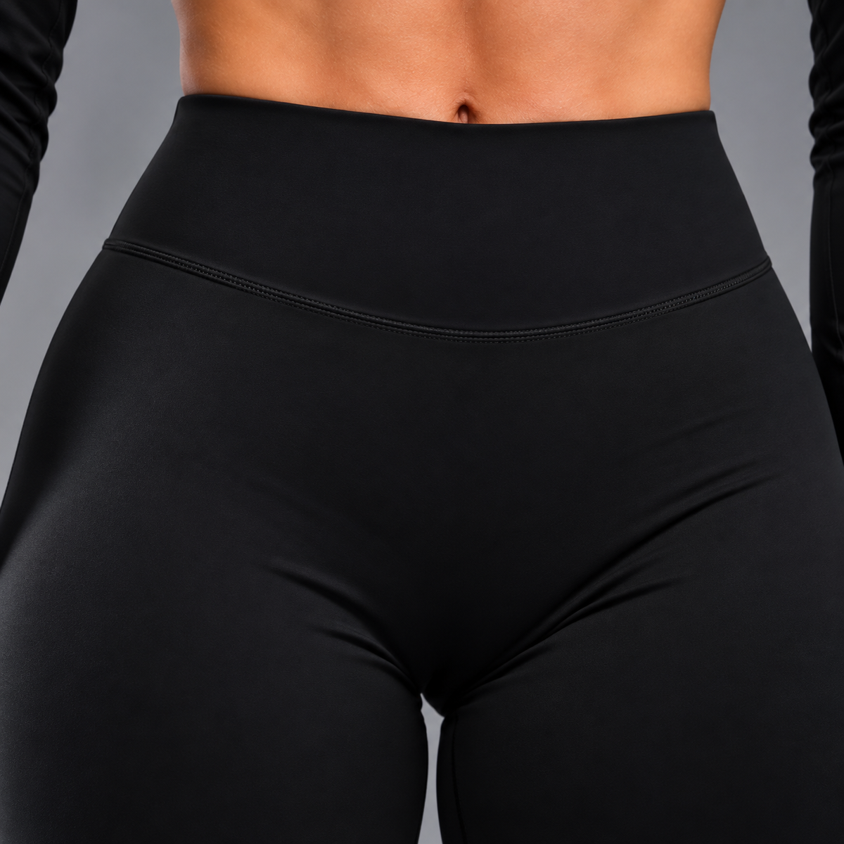 FLUX Zip Jacket & Leggings Set - Onyx Black