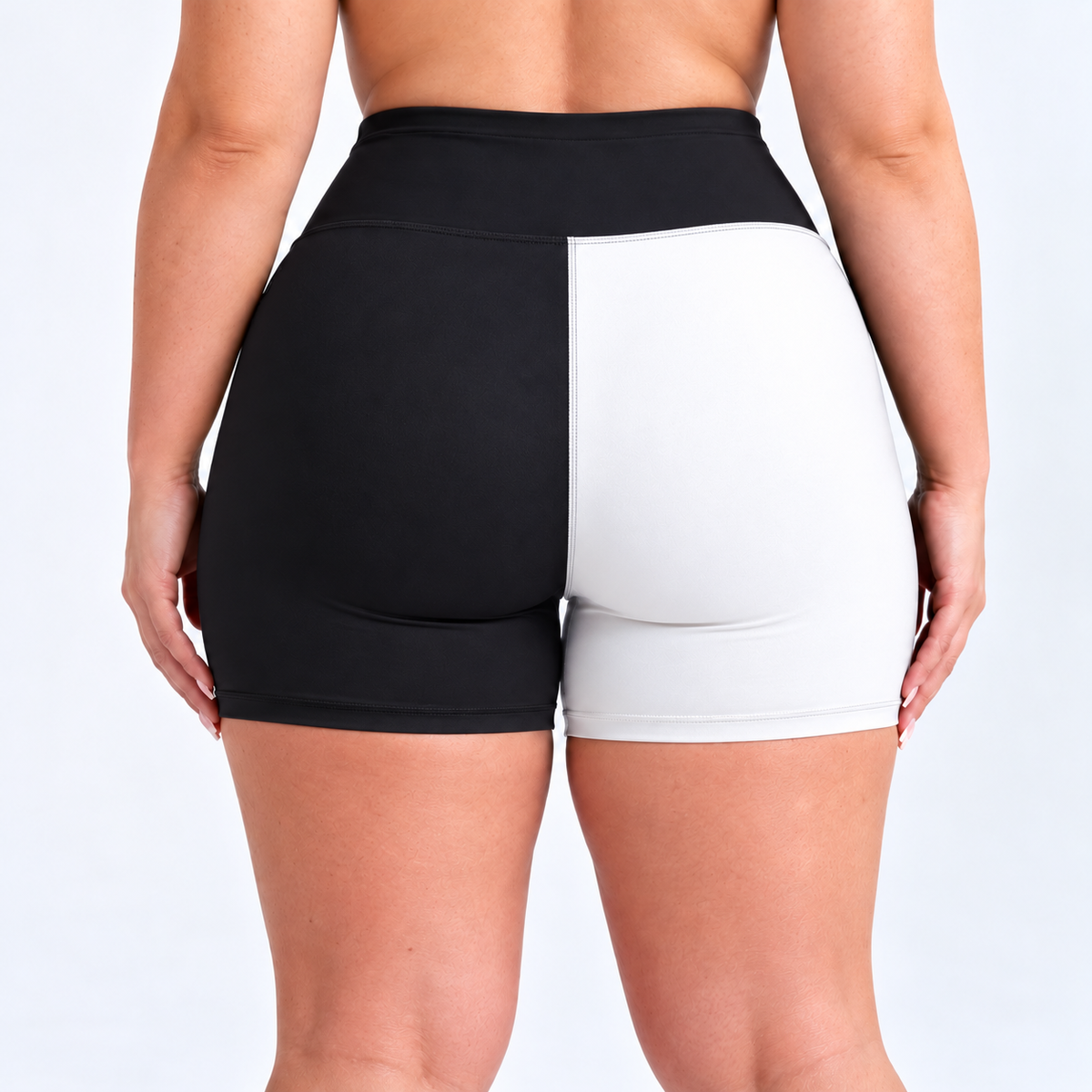 VIVID Bra + Shorts Set - Monochrome Mood Black