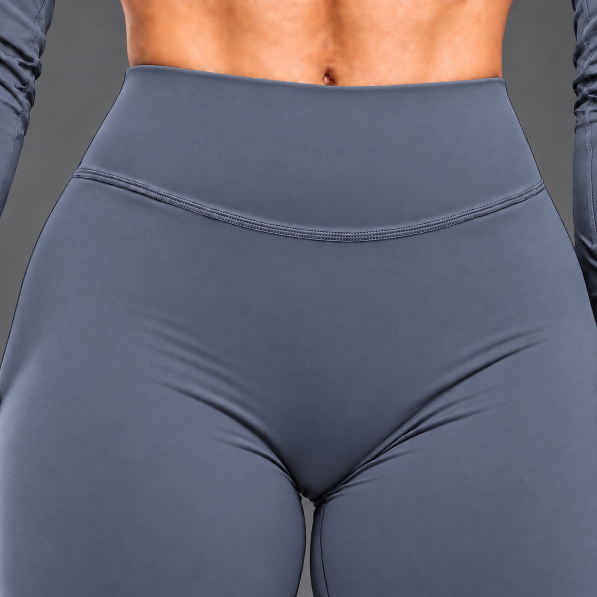 FLUX Long Sleeve & Flared Leggings Set - Drift Grey