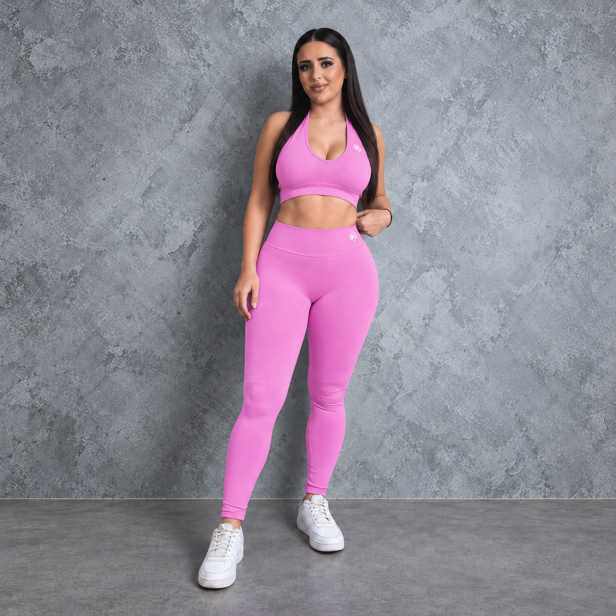 NOVA Bra + Leggings Set - Candy Pink